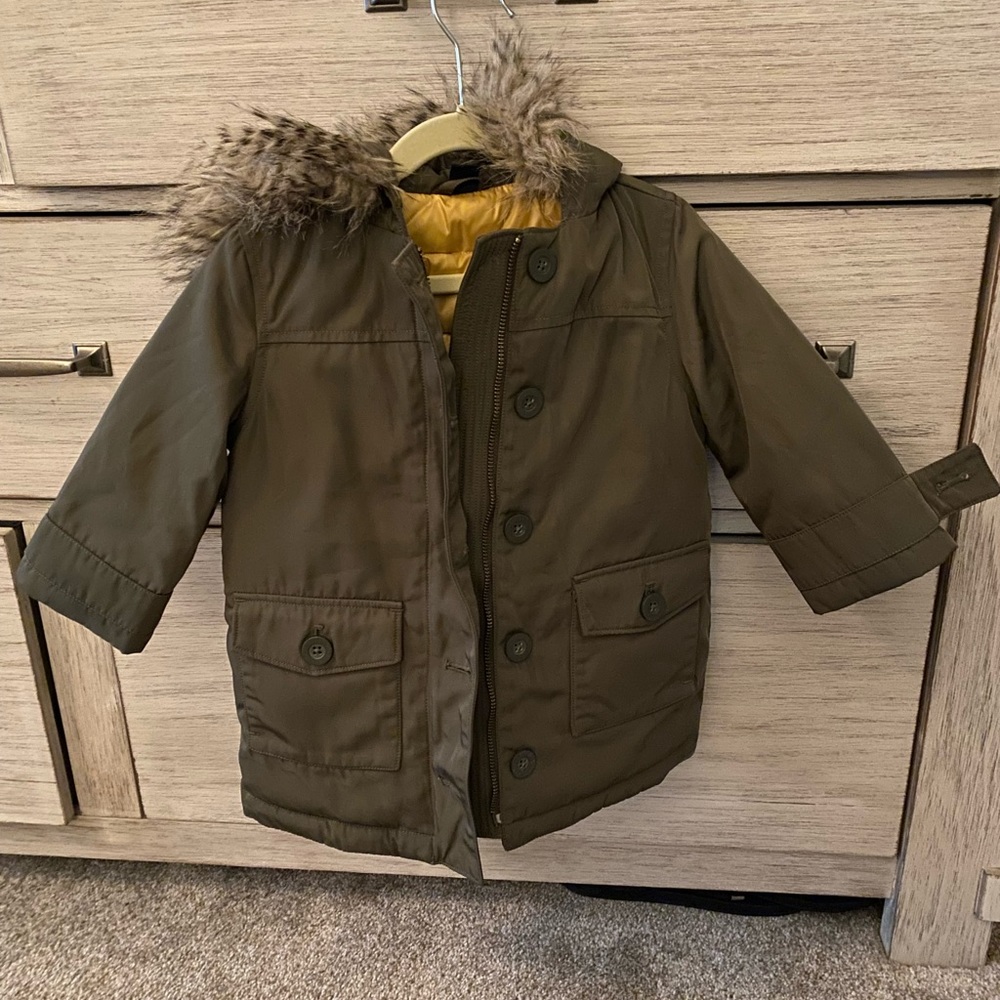 Baby Gap Toddler 2T hooded coat